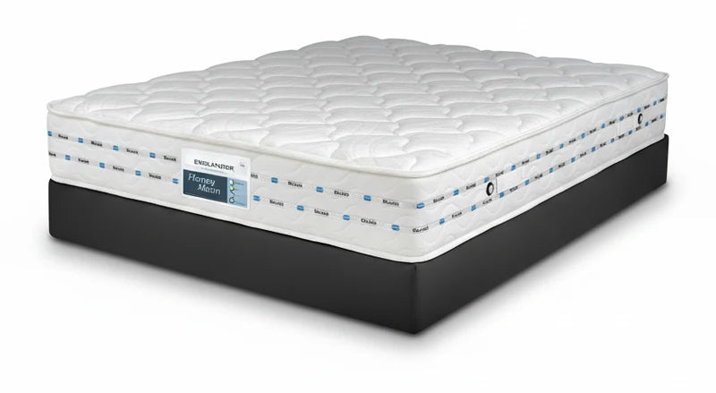 Englander Honeymoon mattress 27 cm — pocket springs and natural latex