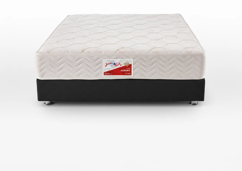 Janssen Almany mattress 25 cm — connected springs and natural cotton