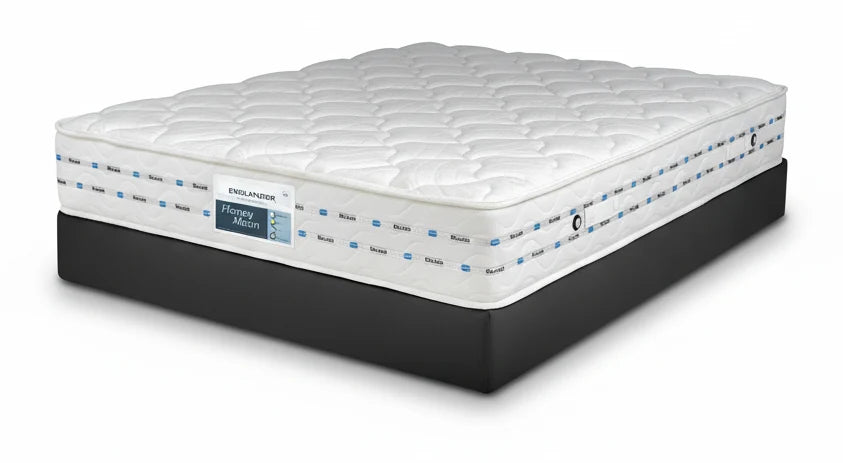 Englander Honeymoon mattress 27 cm — pocket springs and natural latex