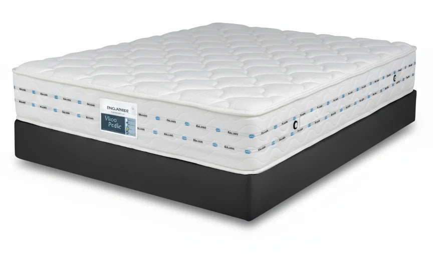 Englander Visco Pedic mattress 27 cm — pocket springs and memory foam